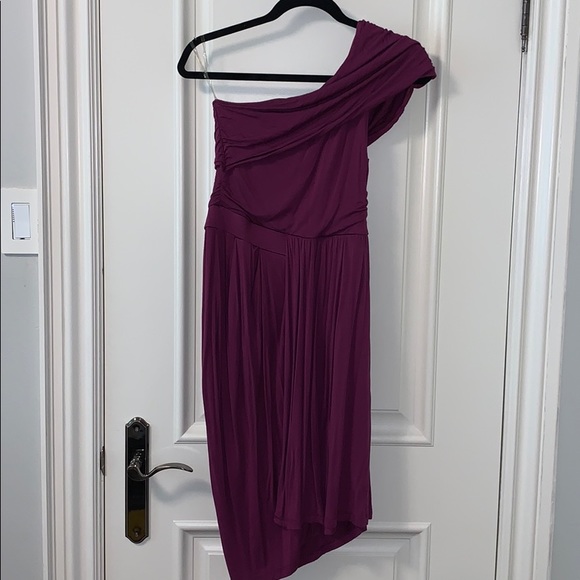 Purple Bar III one shoulder dress - Picture 1 of 5